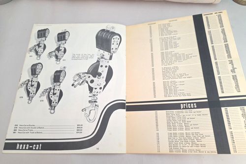 Vintage 1974 Harken Yacht Fittings Catalog Nautical Hardware - Foto 5 di 5