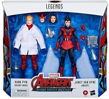 Marvel Legends Avengers Beyond Earth's Hank Pym Giant-Man & Janet Van Dyne Wasp