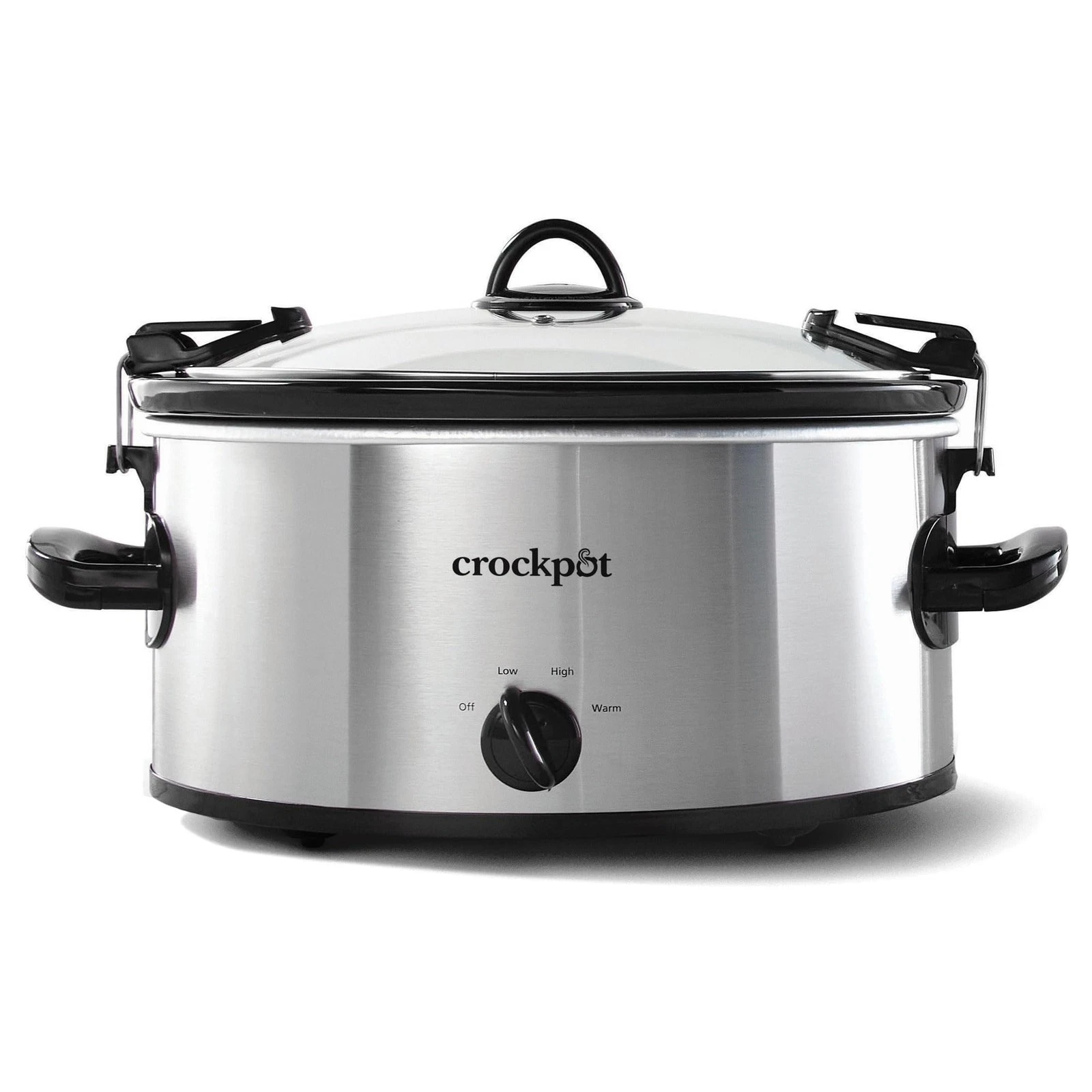 Crock-Pot SCCPVL600S Cook' N Carry 6-Quart Oval Manual 6 Quarts, Stainless