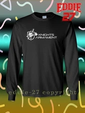 New Knights Armament KAC Logo Men's Long Sleeve T-Shirt American T-Shirt