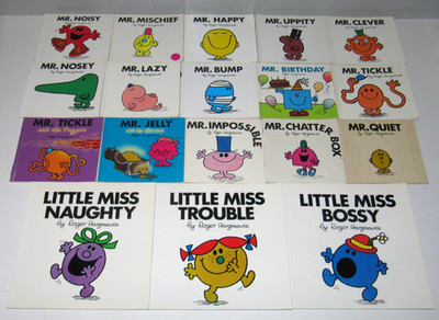 Lot of 18 Mr. Men & Little Miss books by Roger Hargreaves PB