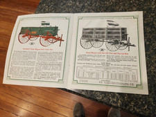 early Davenport Steel Wagon Brochure,Davenport Iowa,Dstributd John Deere Plow Co