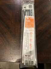 Knape & Vogt KV 1300P ZC 16 Schubladenschlitten 16" Zoll Seitenmontage 75 Pfund NEU 1 Set