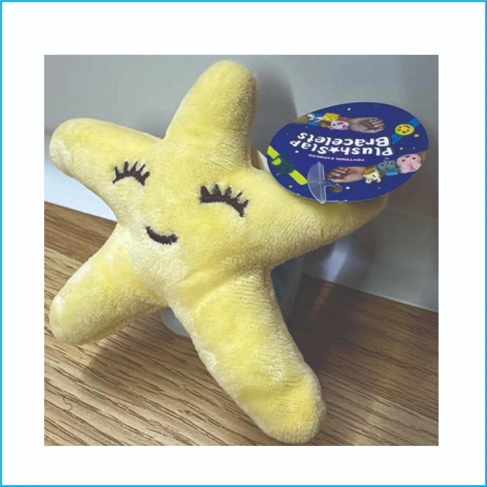 Peluche Estrella de Mar Juguete Amarillo Suave Lindo Estrella de Mar con Etiqueta - Peluche Niños Foto 2 de 4