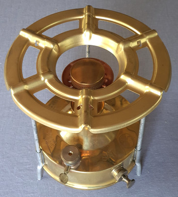BAT Petroleum Gaskocher 2/607 Kocher seltene Ausf Kerosene brass Vintage GDR NEU