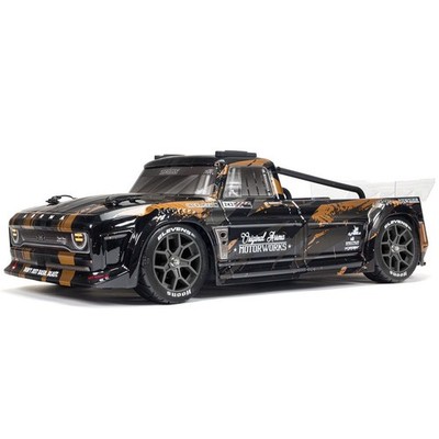 Arrma ARA4315V3T1 INFRACTION 4X4 3S BLX 1/8 Resto-Mod Truck Blk/Gold