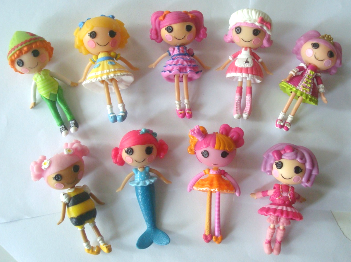 9 PC LALALOOPSY Mini FIGURES 3