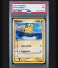 Pokemon POP Series 5 Pikachu Holo Error Inverted Back Upside Down PokéBall PSA 7