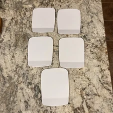 Set of 5 MCM Rosti Mepal SMORREBROD/Sandwich boards plates: B 120 - White