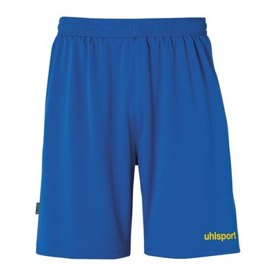 Herren Shorts Center Basic Shorts FTP azurblau/limonengelb L
