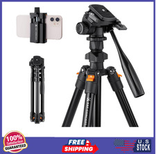 Tripod, 70" for Cellphone Photograghy Video Recording, with Outdoor Travel Ba...