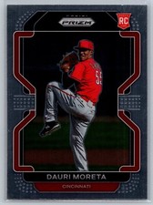 2022 Prizm Baseball #95 Dauri Moreta RC Cincinnati Reds