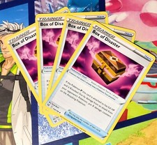 4x Box of Disaster 154/196 Origine Perduta M/NM - Carta Allenatore Pokemon TCG