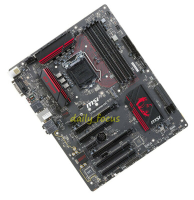 MSI Z170A GAMING M3 Motherboard LGA 1151 Intel Z170 DDR4 DIMM USB3.1 ATX