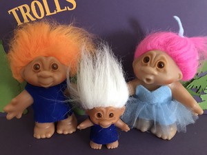 trolls with crazy hair