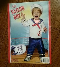 New Lil' Sailor Boy Popeye Costume Stage Cosplay Pageant