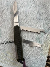 Original German Army Swiss Inox pocket knife , unissued , complete !!!