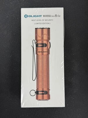 OLIGHT Warrior Mini 2 Cu Copper Rechargeable EDC Tactical Flashlight