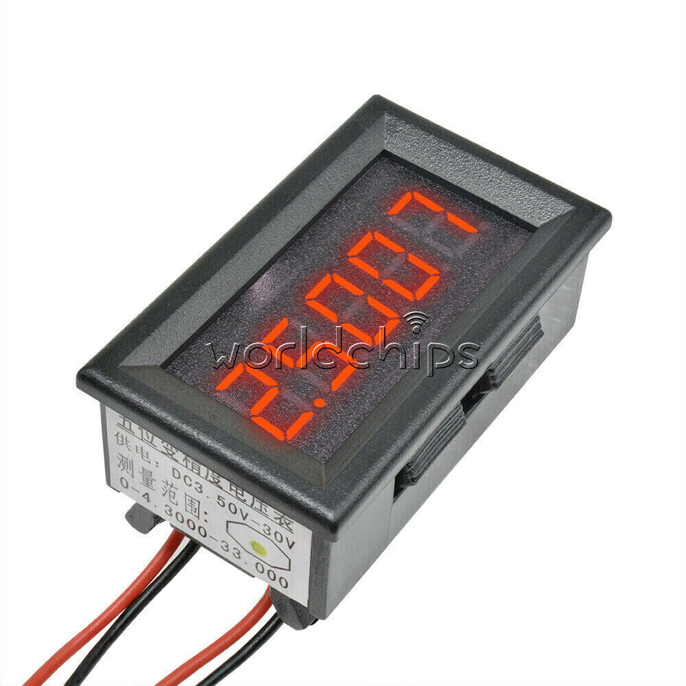 Voltmetro Digitale Rosso Verde Blu Voltmetro Digitale LED Mini SC-HARDWARE - Display Rosso/Verde/Blu, Misura 3-30V, Perfetto Per Fai Da Te Misuratore Tensione Digitale Voltmetro Digitale Rosso Verde Blu Voltmetro Digitale LED Mini SC-HARDWARE - Display Rosso/Verde/Blu, Misura 3-30V, Perfetto Per Fai Da Te Misuratore Tensione Digitale