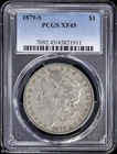 1879-S $1 Morgan Silver Dollar PCGS XF 45