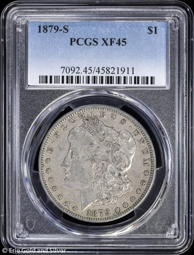 1879-S $1 Morgan Silver Dollar PCGS XF 45