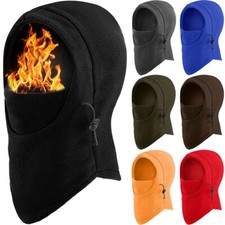 Cold Weather Fleece Windproof Cap Winter Balaclava Ski Face Mask Neck Warm Cover