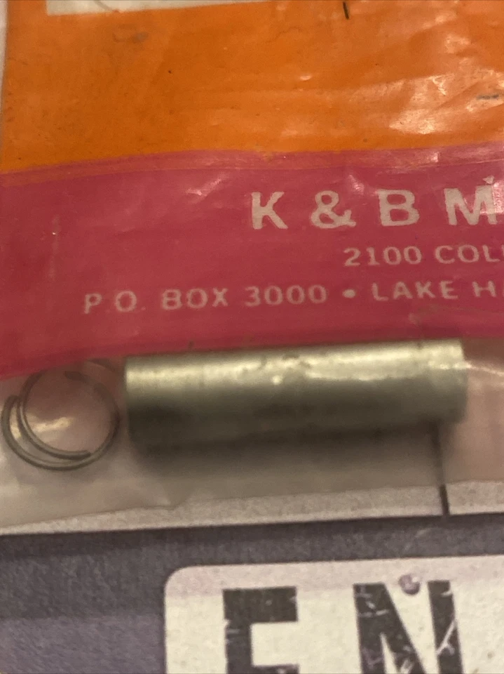 K&B 5108 Wrist Pin W/Retainers NewInPack USA Shipped - Image 2 of 4