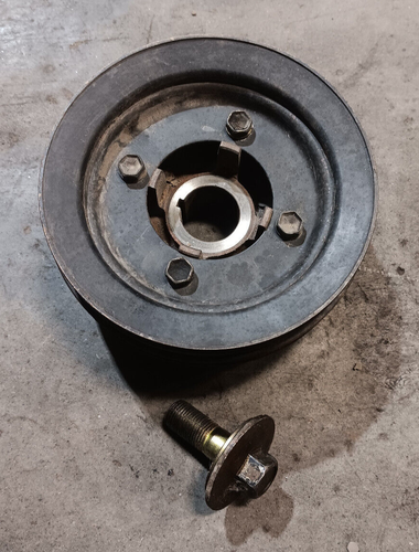 TRQ Harmonic Balancer Crankshaft Pulley for Toyota 4Runner