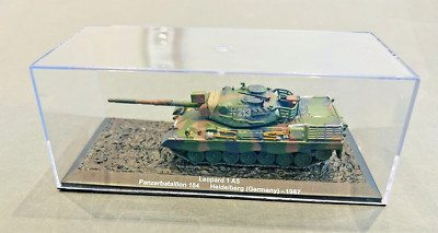 Diecast Leopard 1 A5 Panzerbataillon 184 Heidelberg Germany 1987 Maßstab 1:72