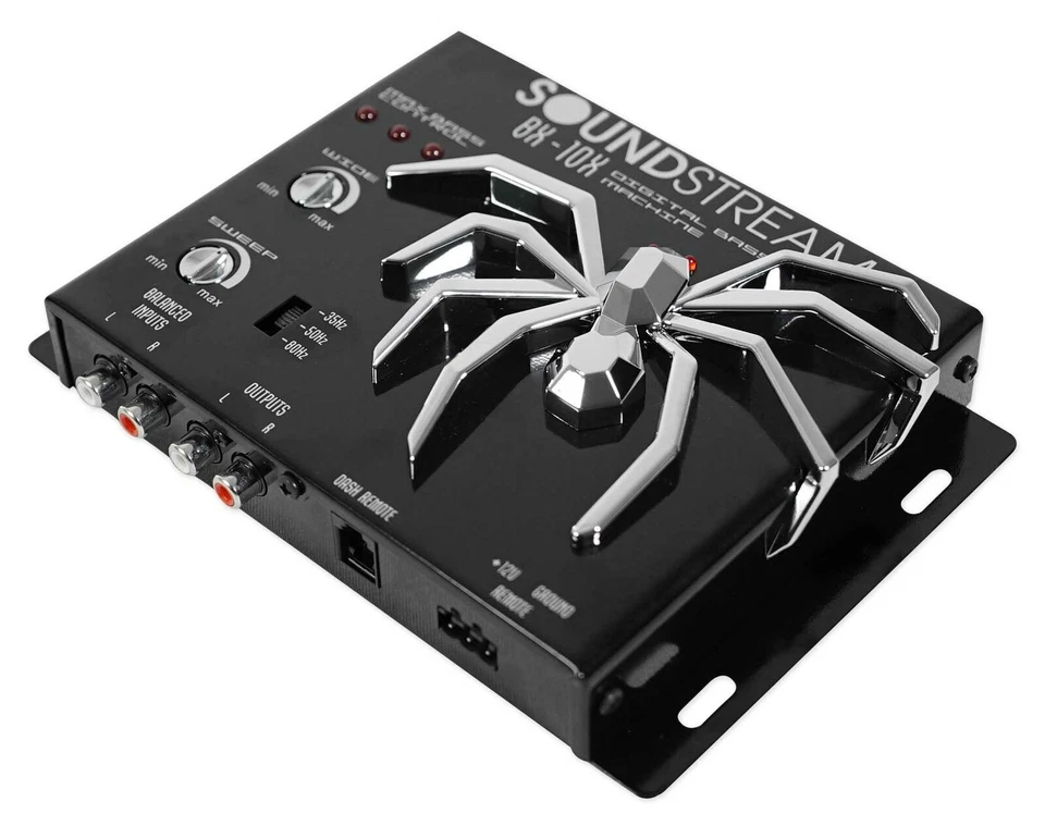 SOUNDSTREAM BX-10X Car Digital Bass Booster Sound Processor + Remote + RCA Cable - Image 4 of 4