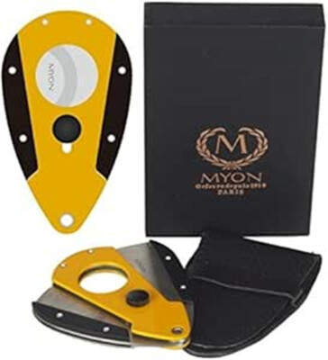 Myon Paris Zigarrencutter Butterfly Racing Edition Lack gelb, statt: 65,00  