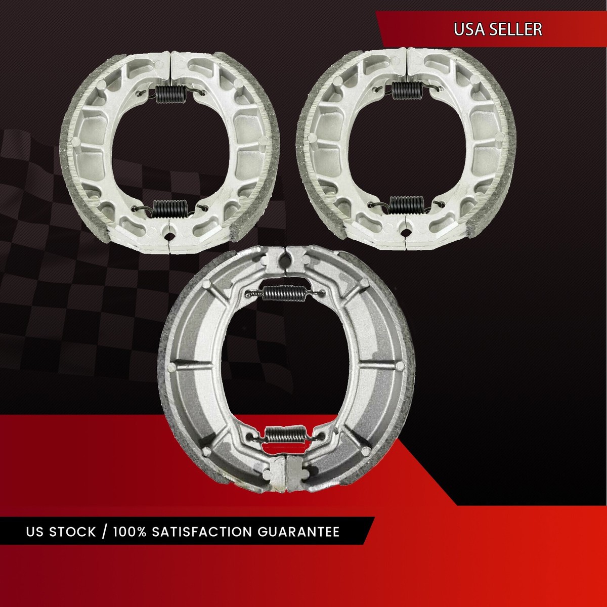 F&R Brake shoes +Springs For Honda TRX 90 Fourtrax Sportrax 90 1993-2006 |  eBay