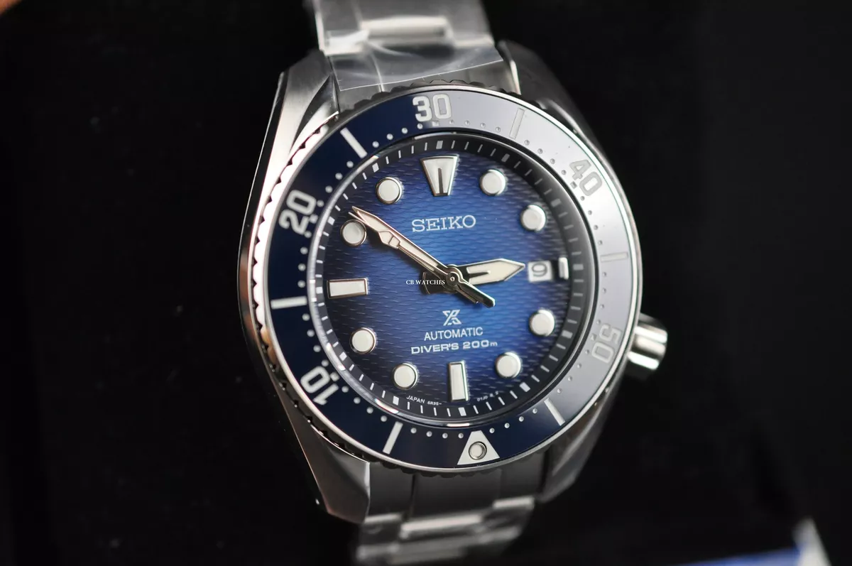 Seiko Prospex SPB321J1 Sea Sumo Automatic Blue Dial 200M Diver s