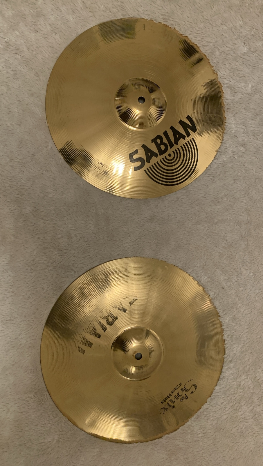 Sabian Pro Sonix 14" Hi Hat Cymbals eBay