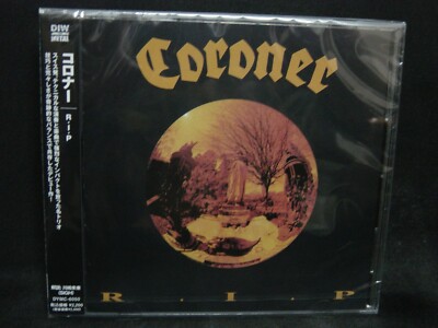 CORONER R.I.P JAPAN CD Kreator Apollyon Sun Switzerland