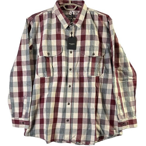 FILSON / シャンブレーサファリシャツ/長袖シャツ/XL/コットン/IDG/20091// FILSON Chambray Safari Shirt, Long Sleeve, XL, Cotton, IDG, 20091