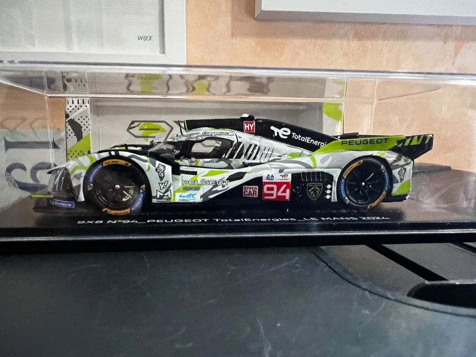 Spark Peugeot 9X8 n°94 24h du Mans 2024 1/43 S9127 0125