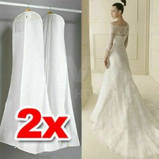 2 X Extra Large Wedding Dress Bridal Gown Garment Breathable Cover Storage Bag