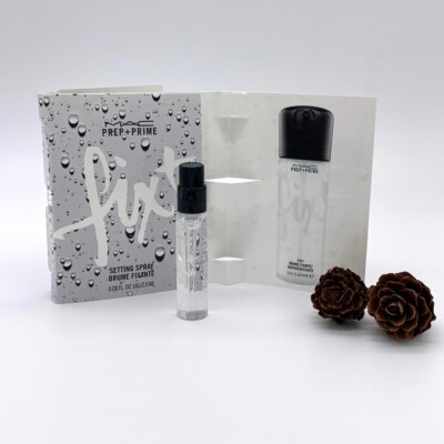 Lot 30 x MAC Prep + Prime Fix Setting Sample Spray Vial 0.08oz / 2.5ml ea Travel