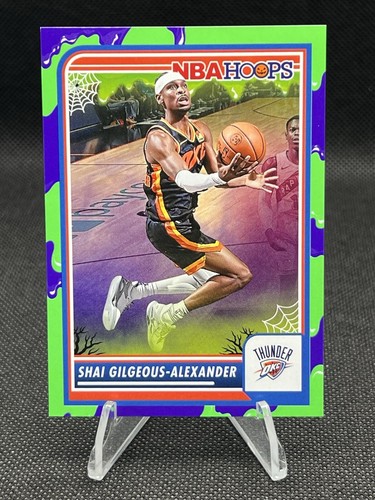 Shai Gilgeous-Alexander - 2023-24 Panini NBA Haunted Hoops #147 - Slime Parallel
