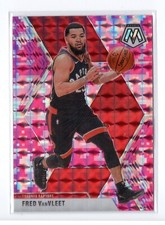 19-20 Mosaic Pink #9 Fred VanVleet Base Raptors