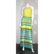 UMGEE Women's Yellow Maxi Dress Size S