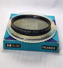 Genuine 58mm Polarizer PL Glass Lens Filter Japan 58 mm Polarizing Coaster New