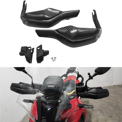 Pair Carbon Fiber Hand Guard Protection Cover For Honda X-ADV 750 2017 ...