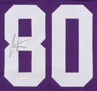 Cris Carter Signed Minnesota Vikings Jersey (JSA Holo) All He Does is Catch TD's — photo 2