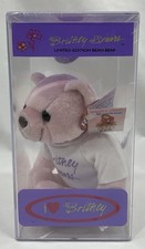 Britney Spears - 1999 Limited Edition Bean Bear: Pink 09419 - BRAND NEW SEALED