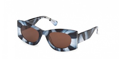 Max &co Sonnenbrille MO0131 Blue/Texture 52/22/140 Damen