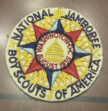 Vintage 1935 National Jamboree Felt Patch 1930’s Boy Scout Badge BSA NJ 