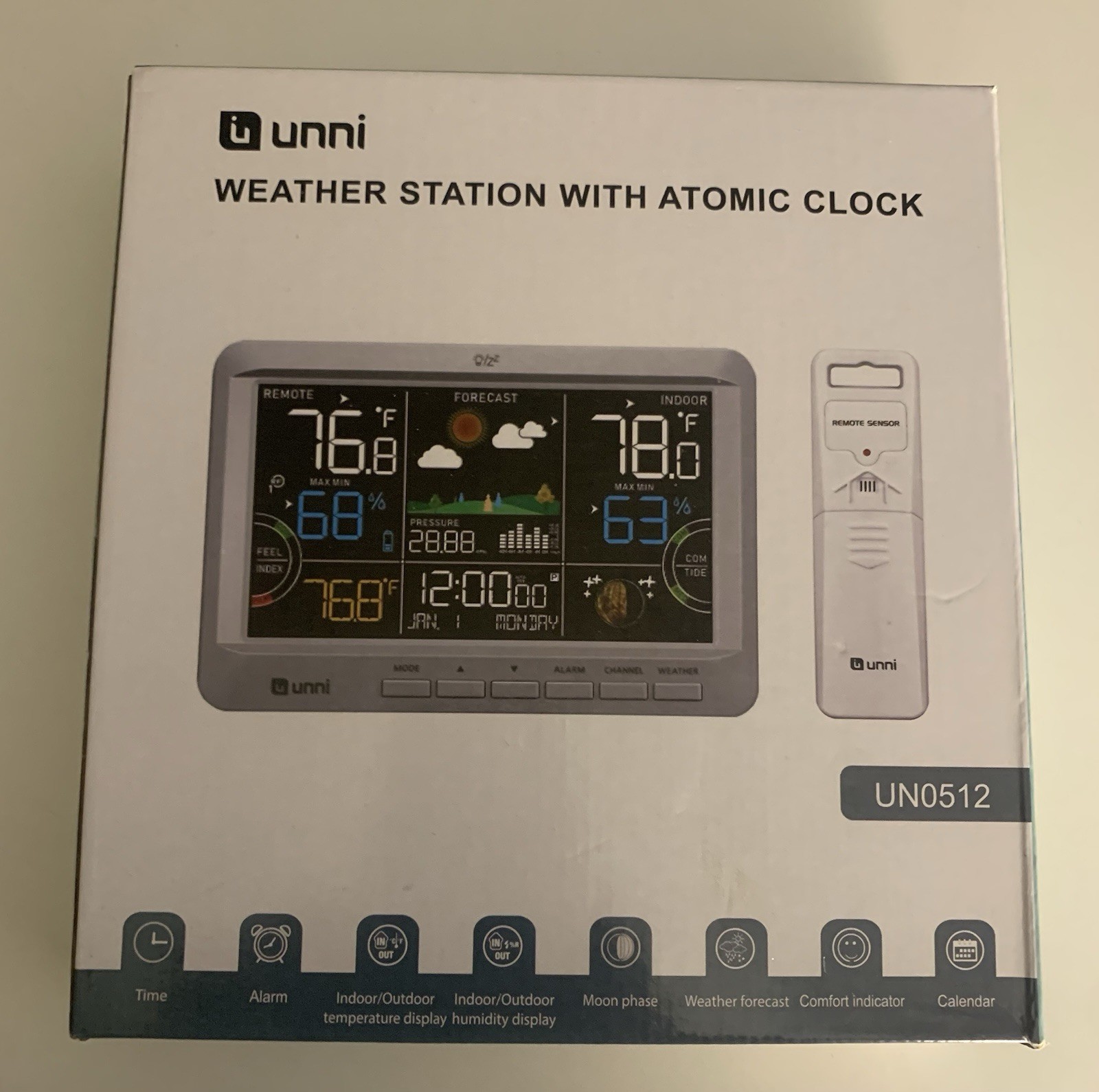 With Atomic Clock