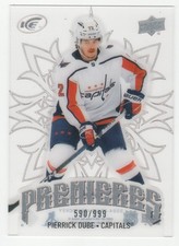 HOCKEY NHL 24 /25 ICE PREMIERES  PIERRICK DUBE 590/999  WASHINGTON  #168